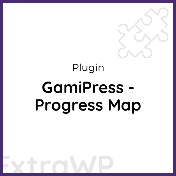 GamiPress - Progress Map