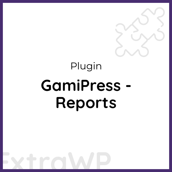 GamiPress - Reports