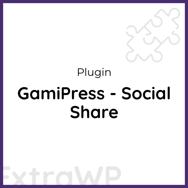 GamiPress - Social Share