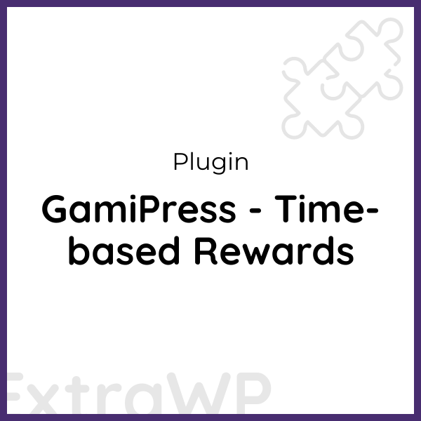 GamiPress - Time-based Rewards