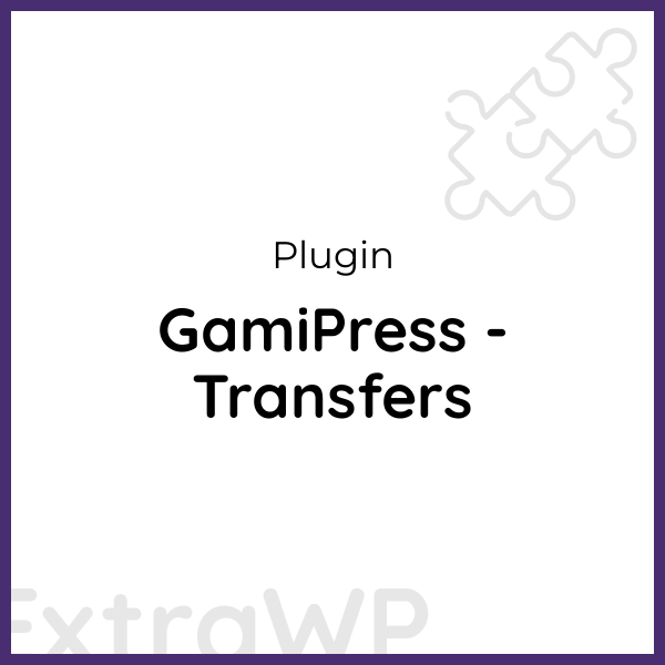 GamiPress - Transfers