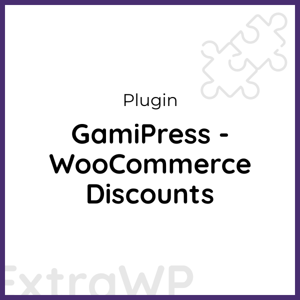 GamiPress - WooCommerce Discounts