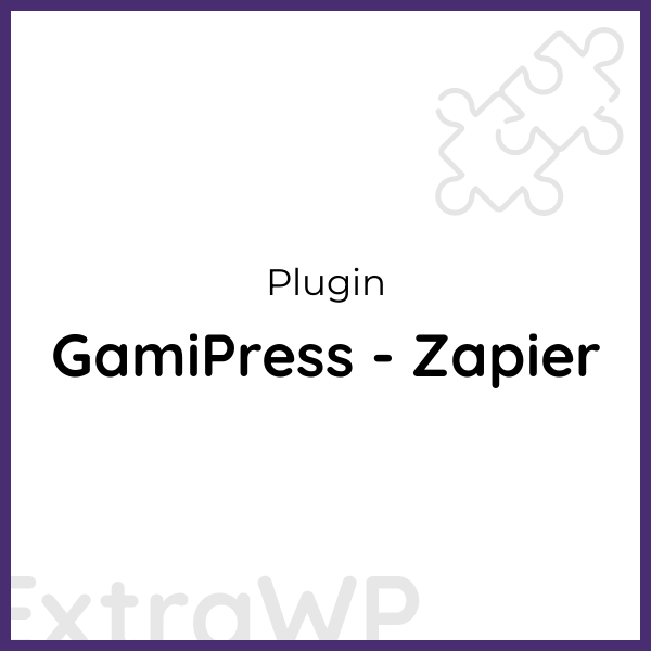 GamiPress - Zapier