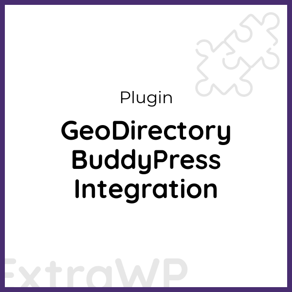 GeoDirectory BuddyPress Integration