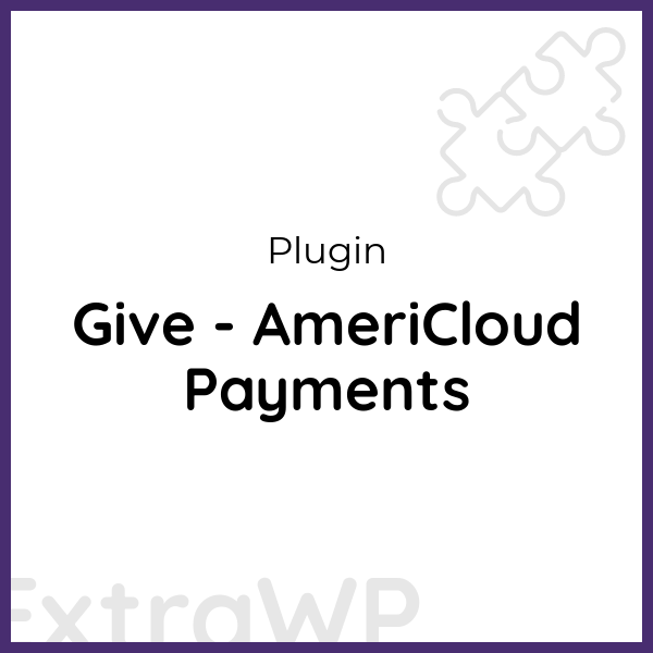 Give - AmeriCloud Payments