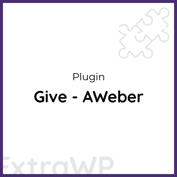 Give - AWeber