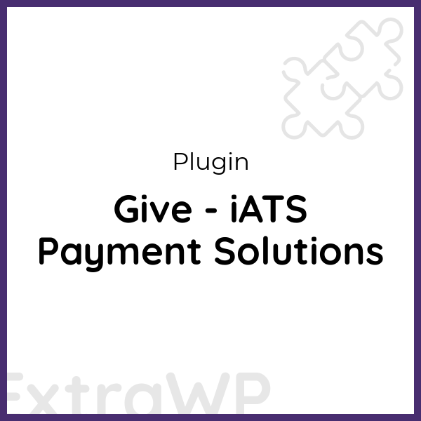 Give - iATS Payment Solutions