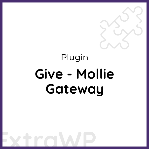 Give - Mollie Gateway