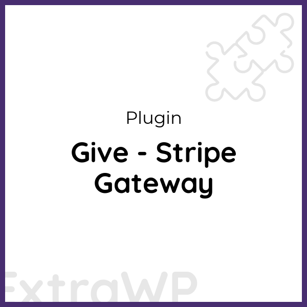 Give - Stripe Gateway