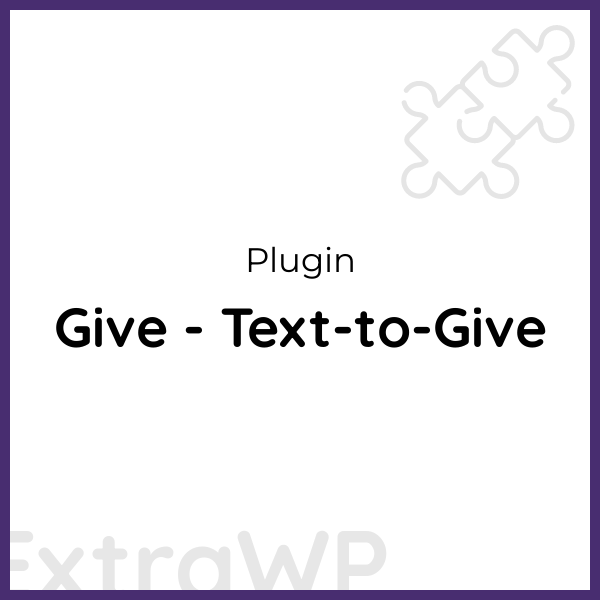 Give - Text-to-Give