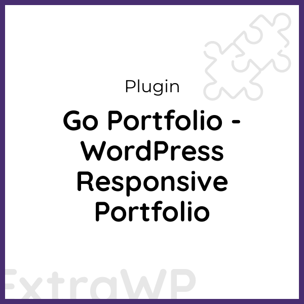 Go Portfolio - WordPress Responsive Portfolio