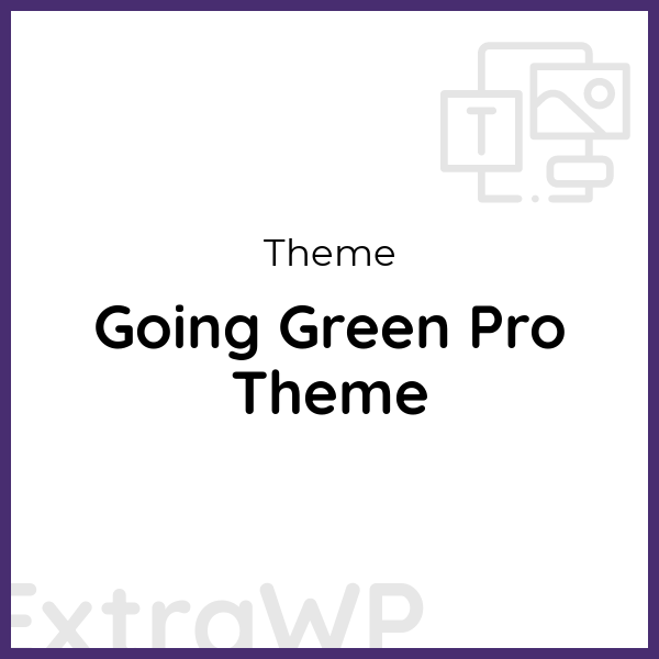 Going Green Pro Theme