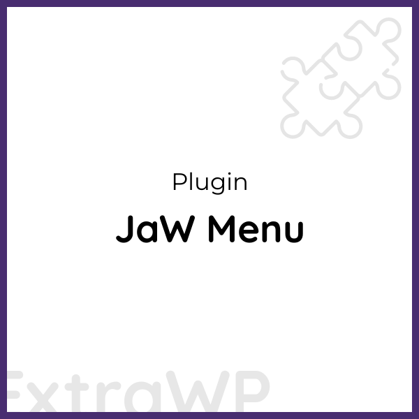 JaW Menu