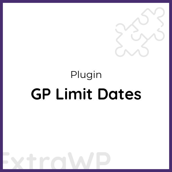 GP Limit Dates