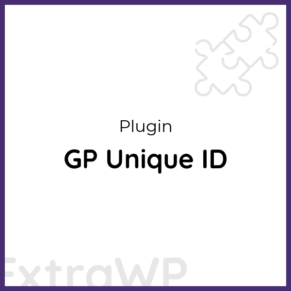 GP Unique ID