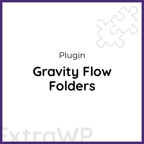 Gravity Flow Folders