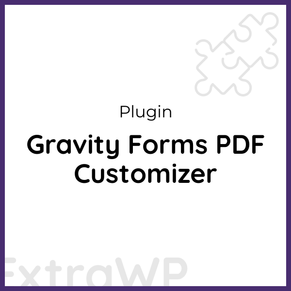 gravity-forms-pdf-customizer-extrawp
