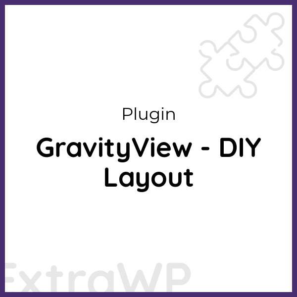 GravityView - DIY Layout