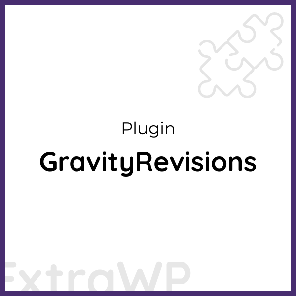 GravityRevisions