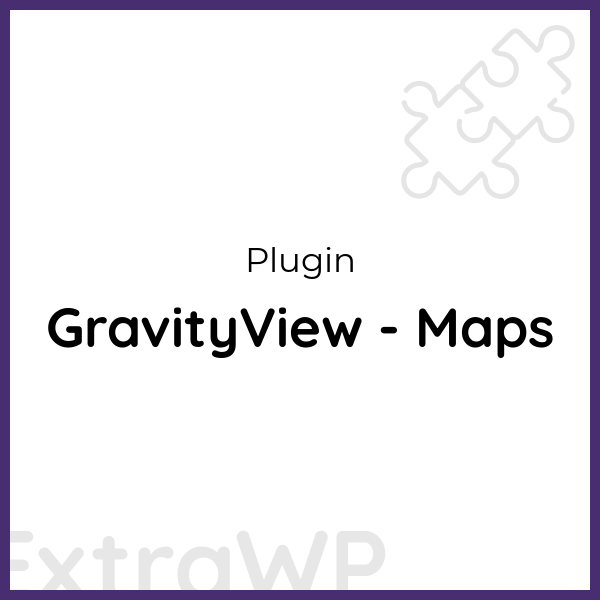 GravityView - Maps