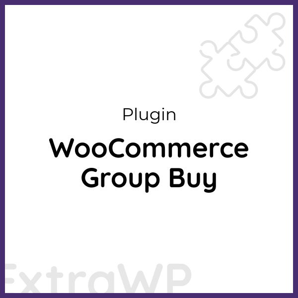 WooCommerce Group Buy