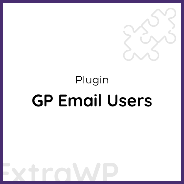 GP Email Users