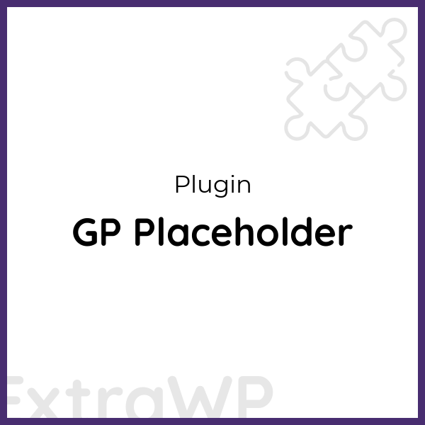 GP Placeholder