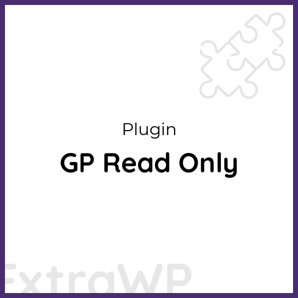 GP Read Only