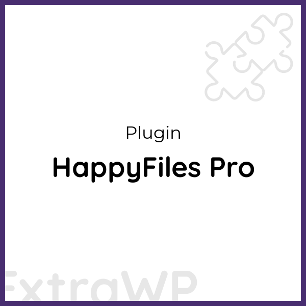 HappyFiles Pro