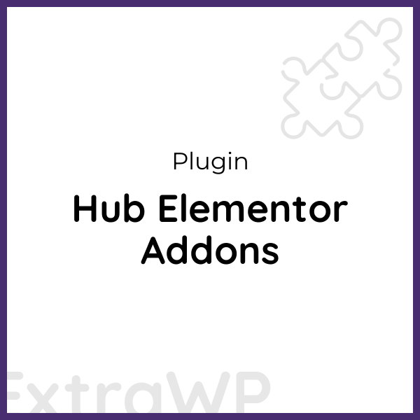 Hub Elementor Addons