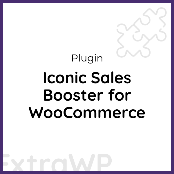 Iconic Sales Booster for WooCommerce