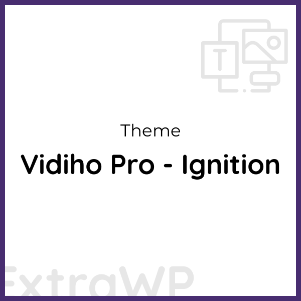 Vidiho Pro - Ignition