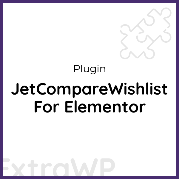 JetCompareWishlist For Elementor