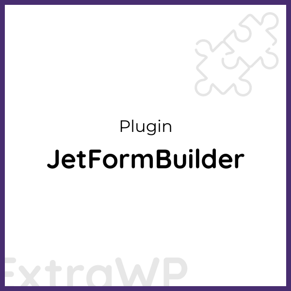 JetFormBuilder