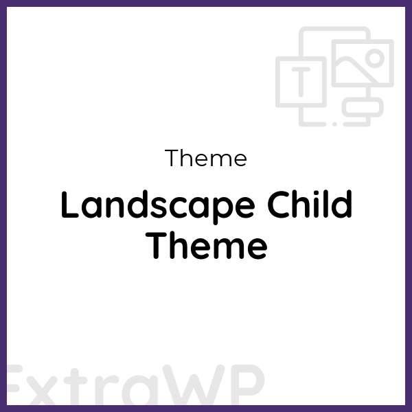 Landscape Child Theme