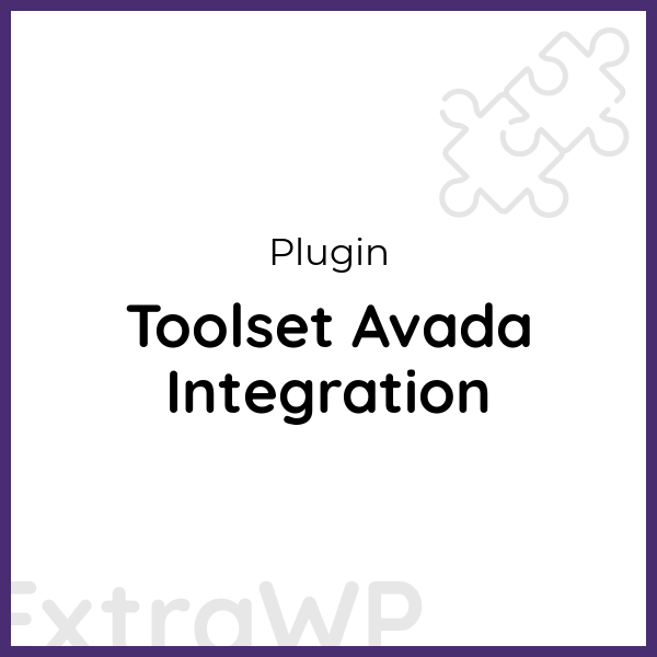 Toolset Avada Integration