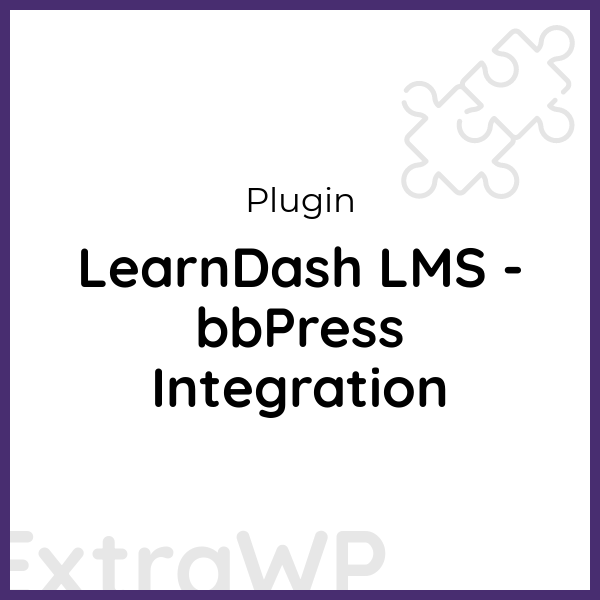 LearnDash LMS - bbPress Integration