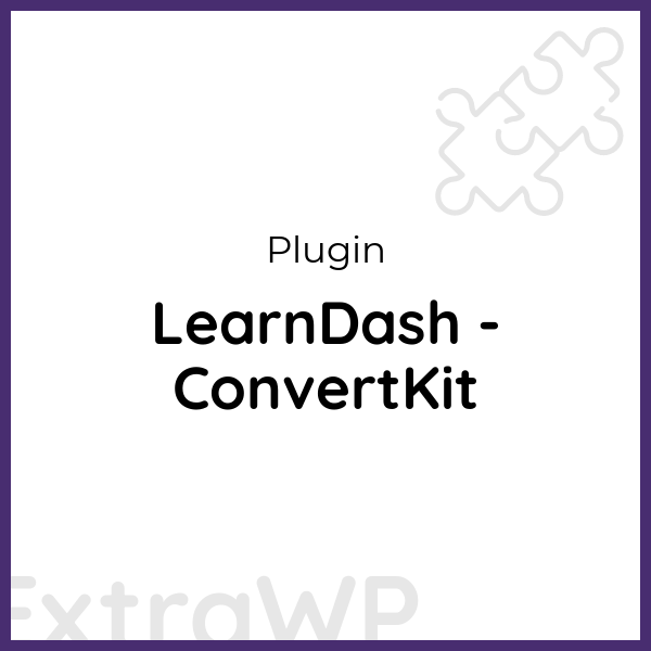 LearnDash - ConvertKit