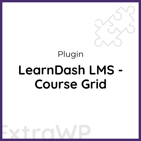 LearnDash LMS - Course Grid