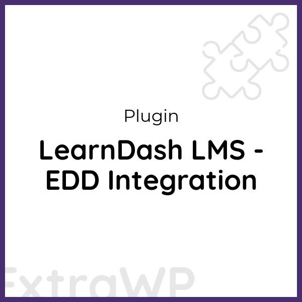 LearnDash LMS - EDD Integration
