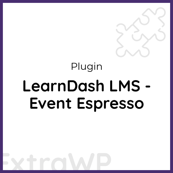 LearnDash LMS - Event Espresso