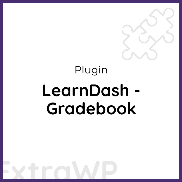 LearnDash - Gradebook