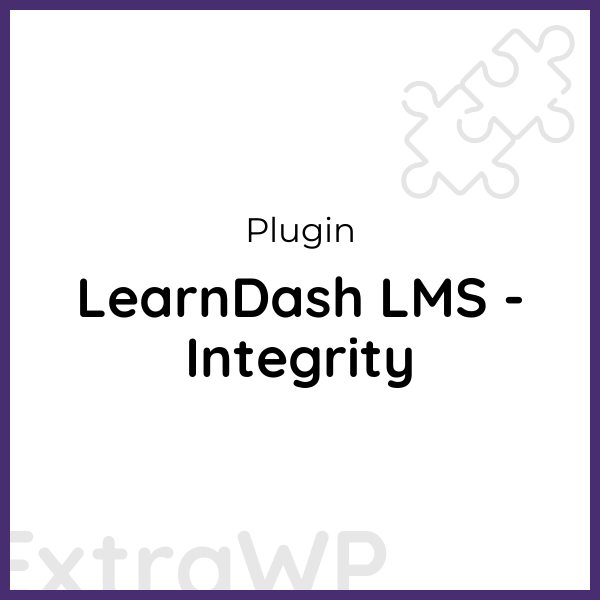 LearnDash LMS - Integrity