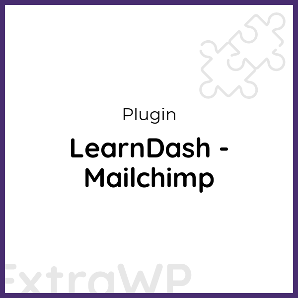 LearnDash - Mailchimp