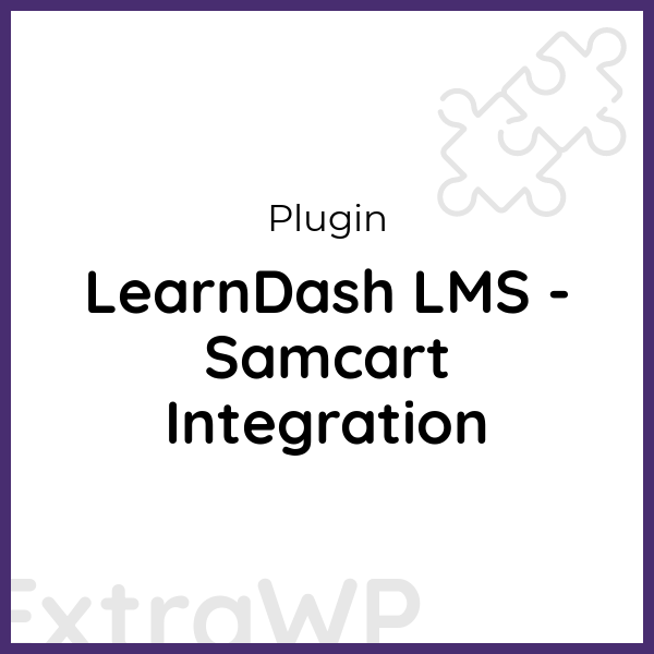 LearnDash LMS - Samcart Integration