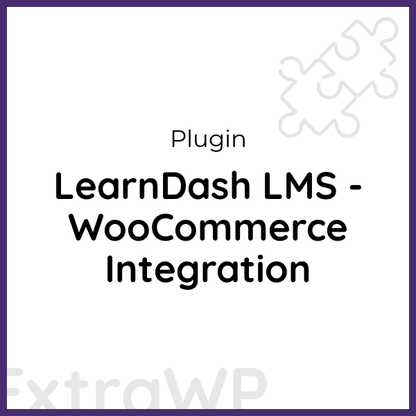 LearnDash LMS - WooCommerce Integration