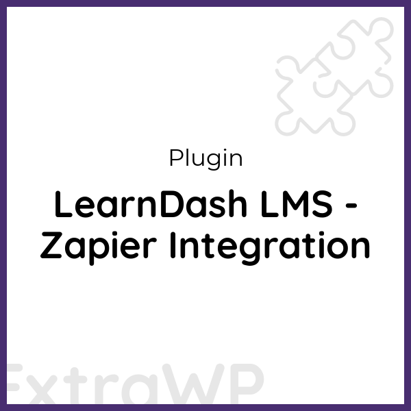 LearnDash LMS - Zapier Integration