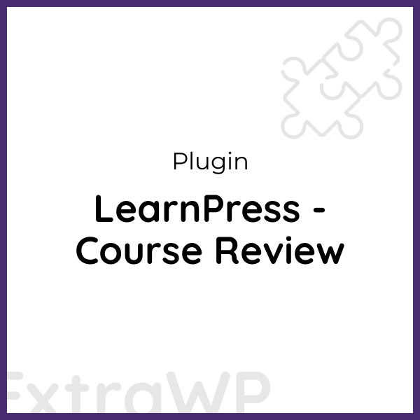 LearnPress - Course Review