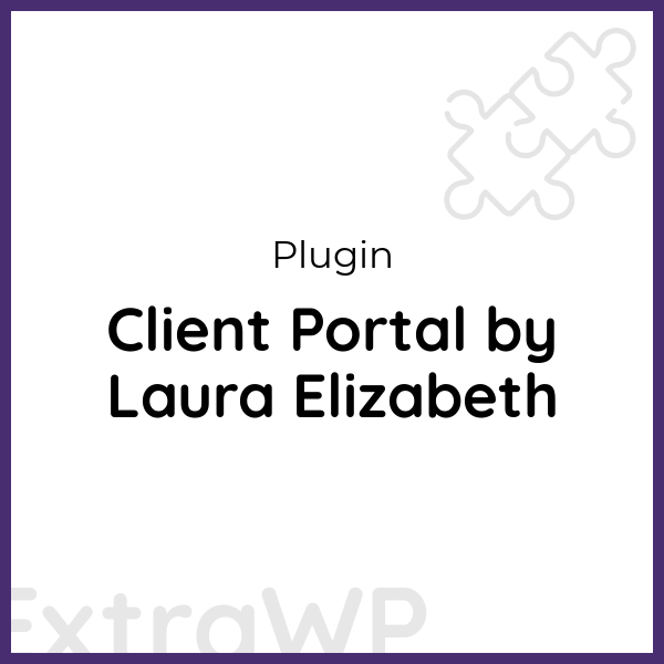 Client Portal by Laura Elizabeth
