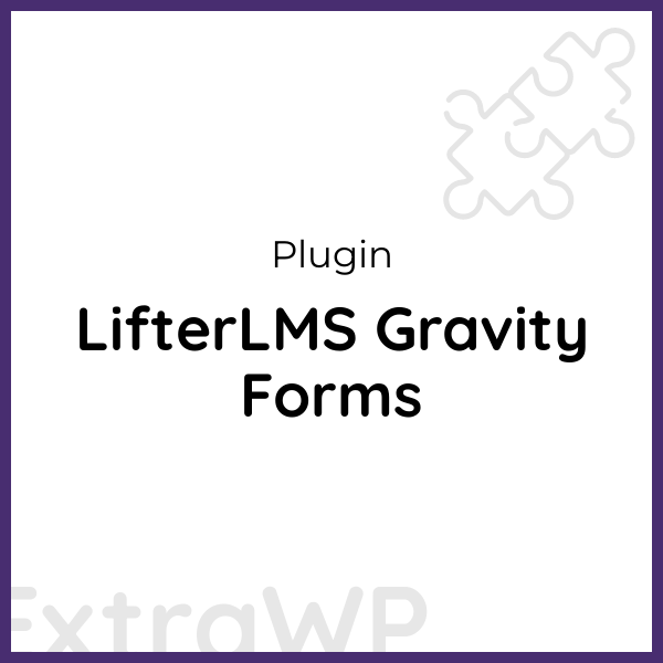 LifterLMS Gravity Forms